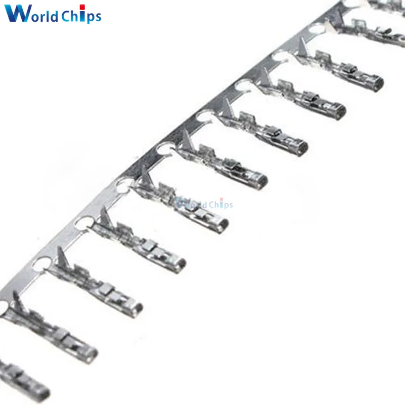 

1000pcs 2.54mm Dupont Jumper Wire Cable Housing Female Contor Terminal Crimps