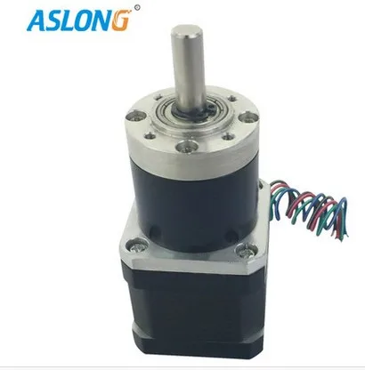 ASLONG Nema17 hybrid planetary stepper gear reduction ratio 3.7: 1 5.2: 1 motor length 35mm reducer length 31mm