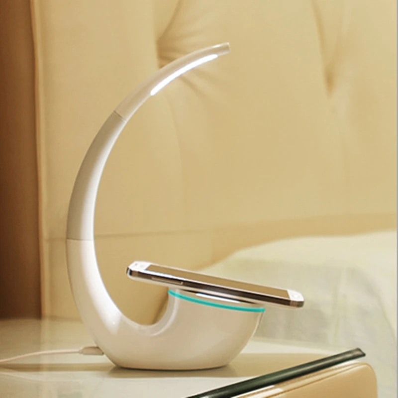 

Nillkin Phantom Dimming LED Desktop Wireless Charging Lamp for Smart Mobile Xiaomi Android Apple Device