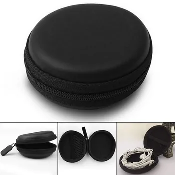 

Earphone Wire Cables Case Box 8x3cm Portable Storage Coin Purse Container Organizer OH66