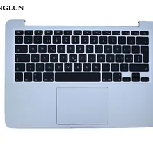 JIANGLUN For Apple A1502 year laptop palmrest topcase with swiss layout keyboard with touchpad