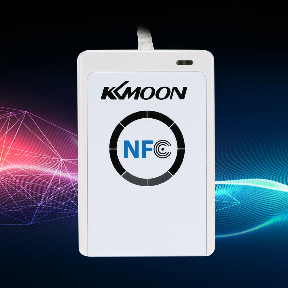 KKmoon NFC ACR122U RFID Бесконтактный смарт-ридер писатель USB SDK IC карта двухцветный СВЕТОДИОДНЫЙ