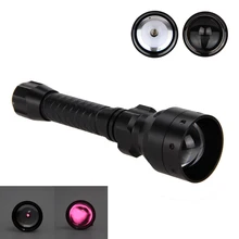 Водонепроницаемый 50 мм инфракрасная линза охота свет T50 850nm ночного видения ИК факел камера и видеокамера с винтовкой крепление без батареи