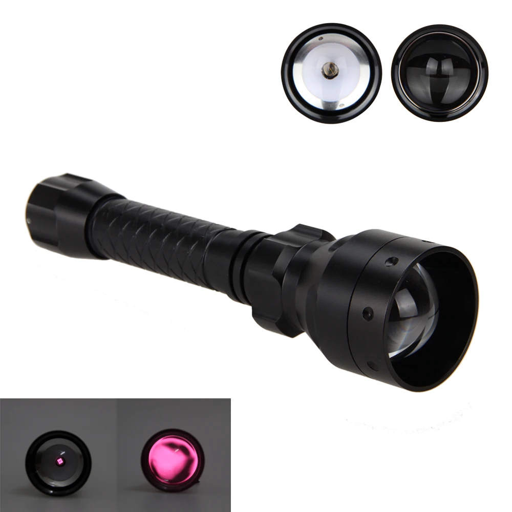Waterproof 50MM Lens Infrared Hunting Light T50 850nm Night Vision IR
