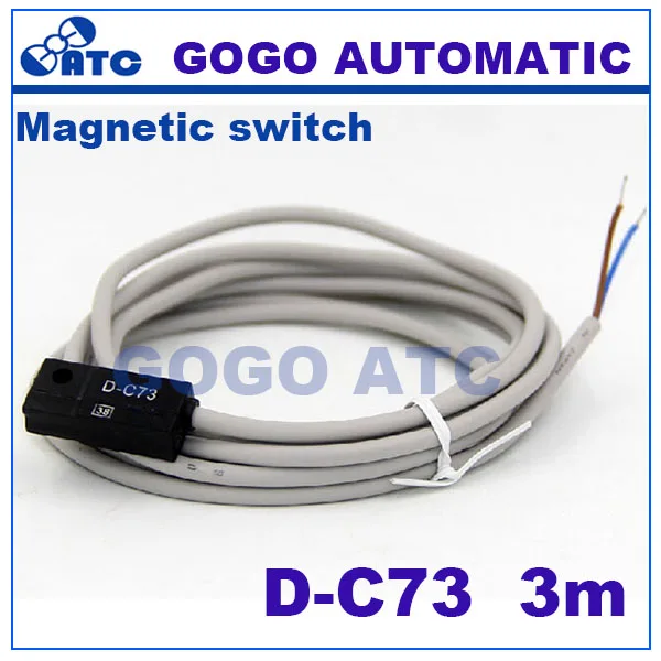 Проводной Датчик DC/AC 5-120 в 10 Вт для CDM2B / MA C85 MAL Air cylinder smc type 3m Длина магнитный геркон