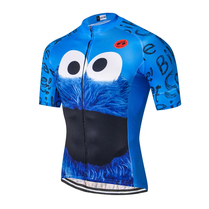 thumbnail image 1 of Maillot de ciclismo Maillots de ciclismo para hombre Manga corta Pro Team Road Mountain MTB Maillot Ciclismo Racing Top Camisetas Camisa Azul EE. UU. Reino Unido, 1 of 4