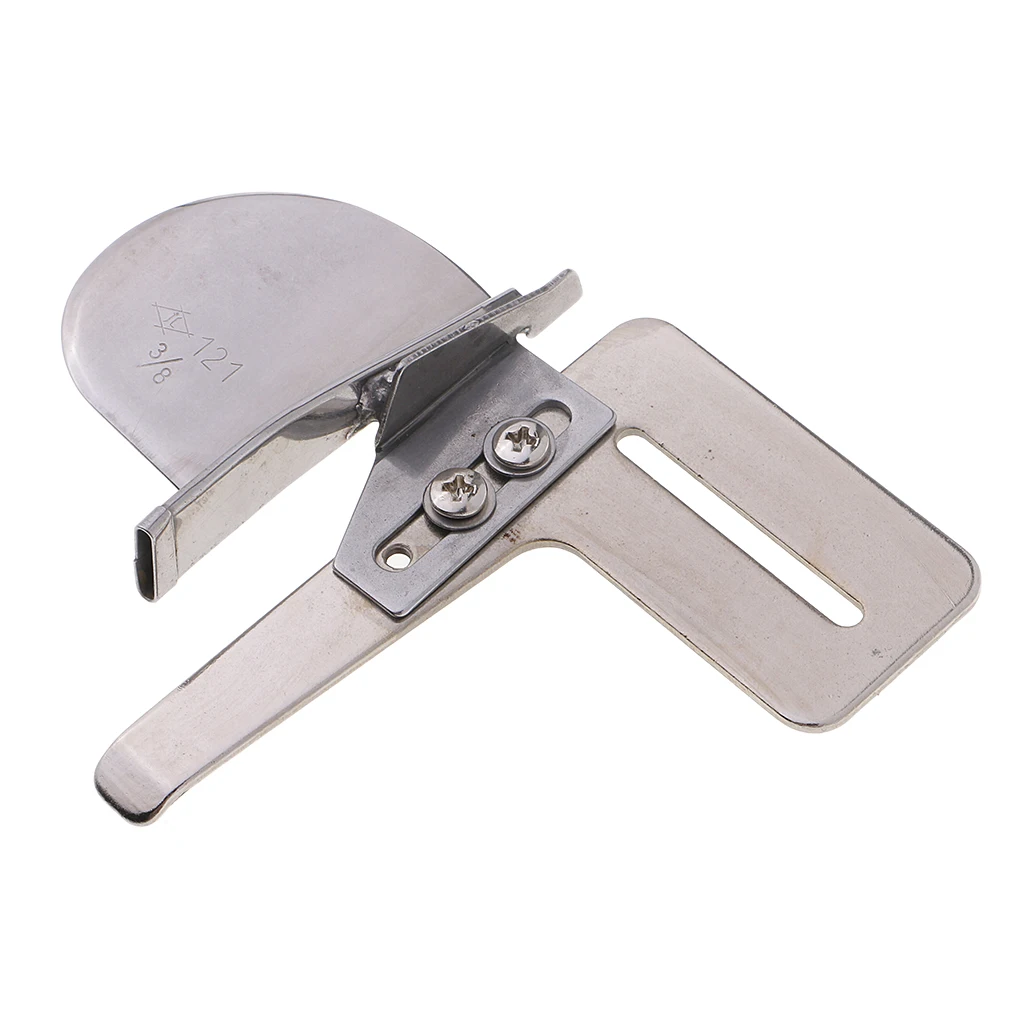 Single Fold Binder Binding Attachment Folder for Brother Industrial Sewing Machine Parts	
