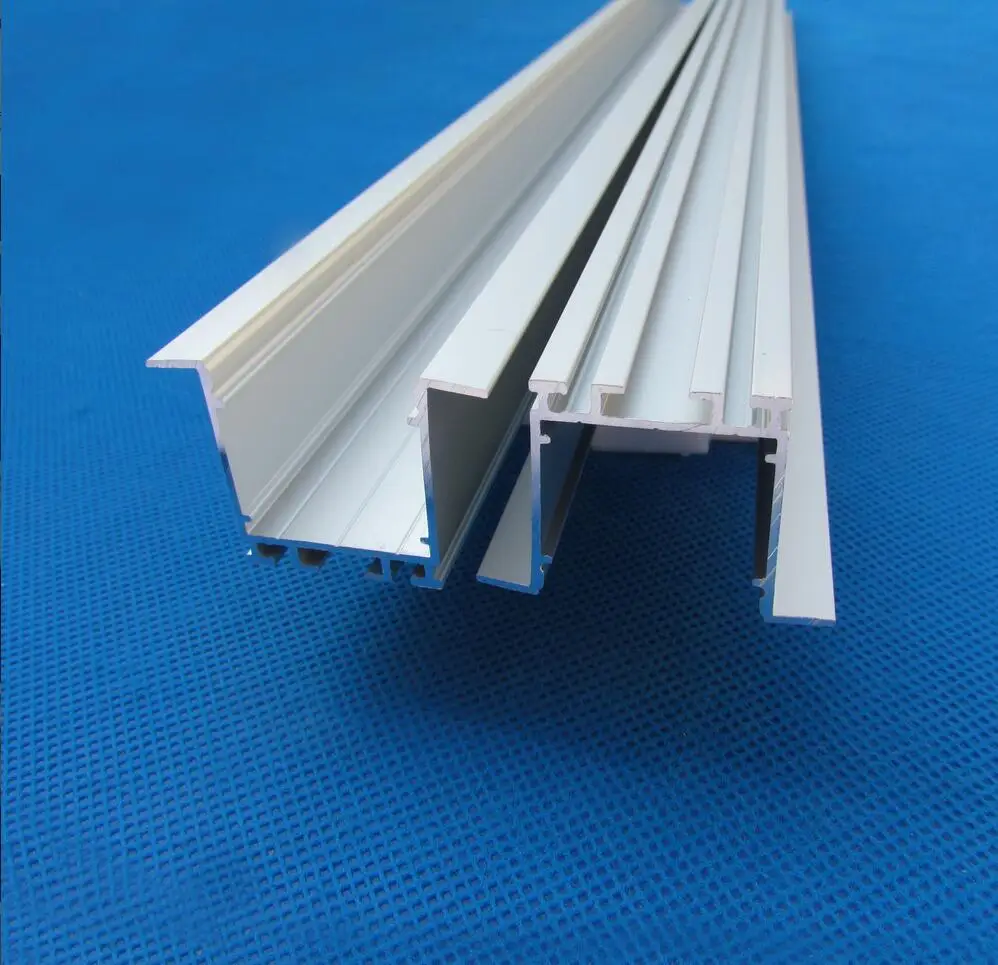 Free Shipping 2m Pcs 100m Lot Recessed Led Aluminum Profile Extrusion With Pc Cover And End Caps For Strip Lighting Bar Lights Aliexpress Recessed Led Aluminum Profile Extrusion
