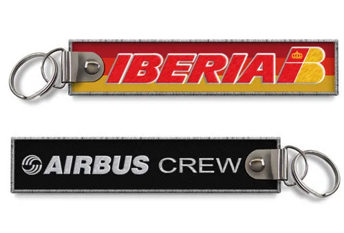 Бирки для экипажа Iberia Airbus - Название цвета: RBF Yellow Yellow