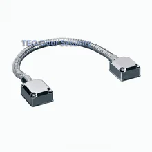 for access control cable or intruder alarms Heavy armoured Door Loop for Exposed Mounting
