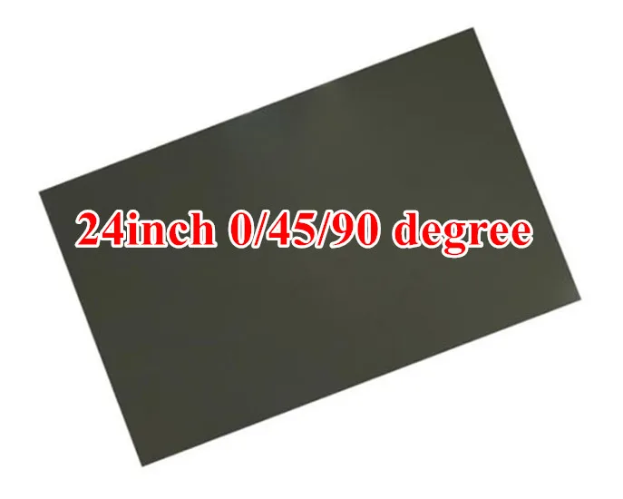 

New 24inch 90 degree Glossy 24 inch LCD Polarizer Polarizing Film for LCD LED IPS Screen for TV 535*302mm 528*334mm