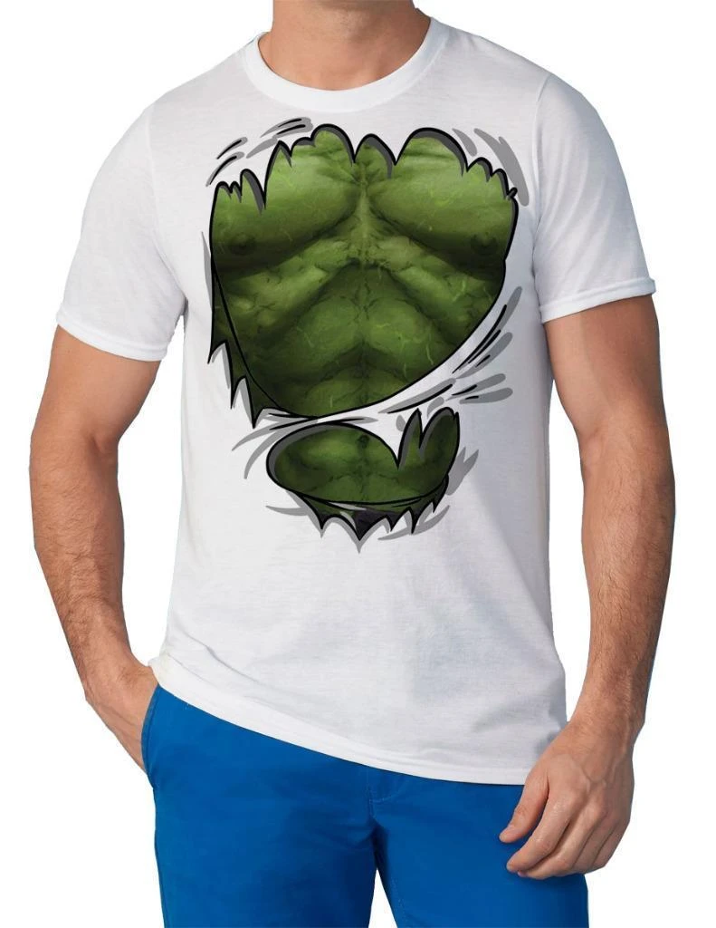 Мужская футболка 3d Hulk l