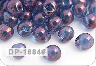 DP1884 VIOLET GOLD LUSTER Taidian Wholesale 3.4mm Transparent Rainbow Japan Glass Drop Seedbeads For DIY Bead Nail Art Decoration 3gramslot