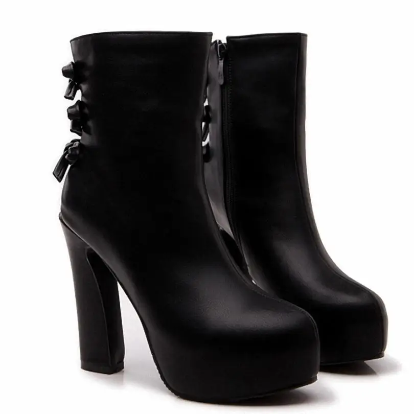 

ENMAYLANew Winter Motorcycle Boots Simple  Boots Office Lady Sexy Style Thin High Heels Shoes New Hot Women  Fashion Boots