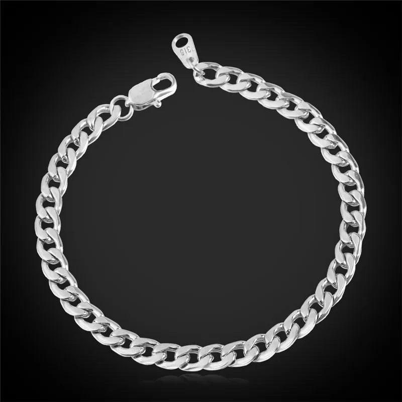 Collare 316L Stainless steel Chain & link Bracelets Bangles Trendy Gold
