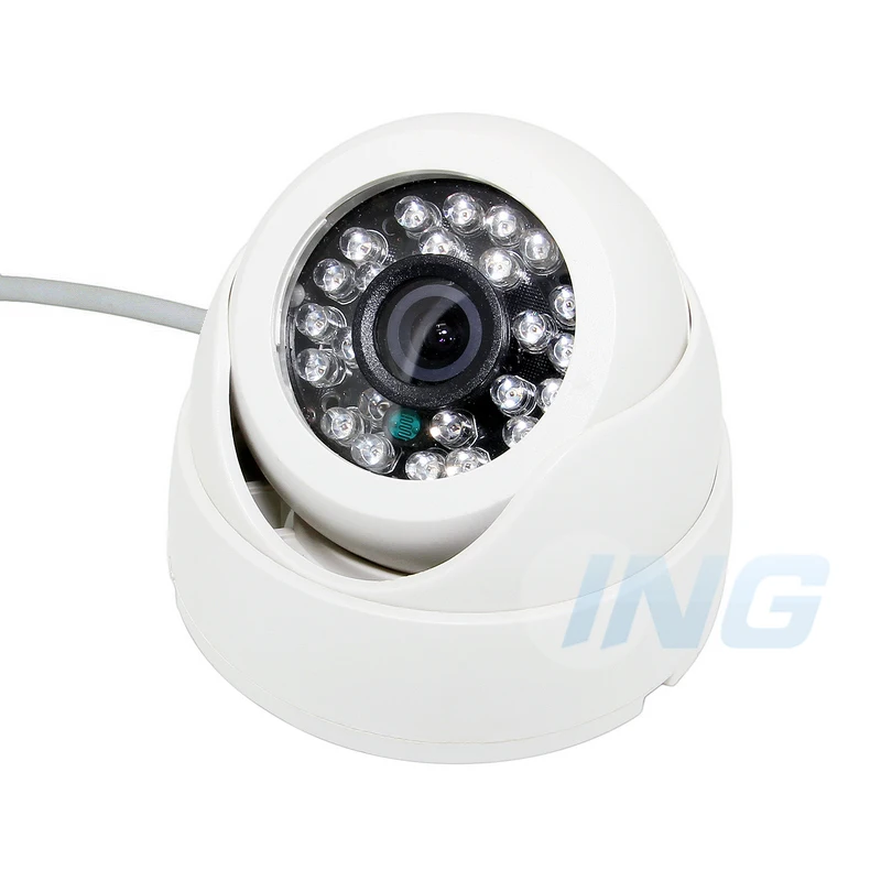 AHD 720 P/1080 P крытая камера видеонаблюдения 1.0MP/2.0MP 24LED IR FHD купольная камера ночного видения с ИК-подсветкой