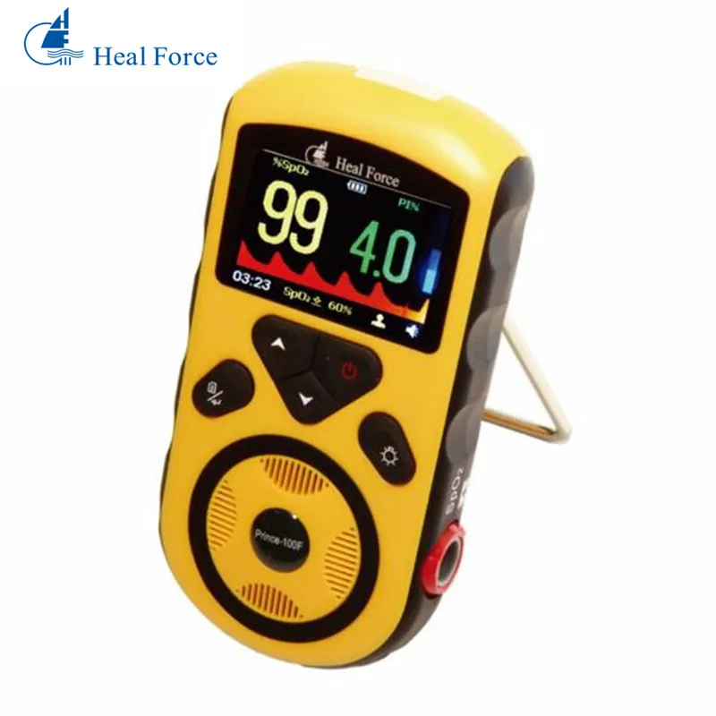 

Heal Force Prince-100F Handheld Pulse Oximeter For Baby Heart Monitor SpO2 Probe Digital Oximetro Blood Oxygen Saturation Infant