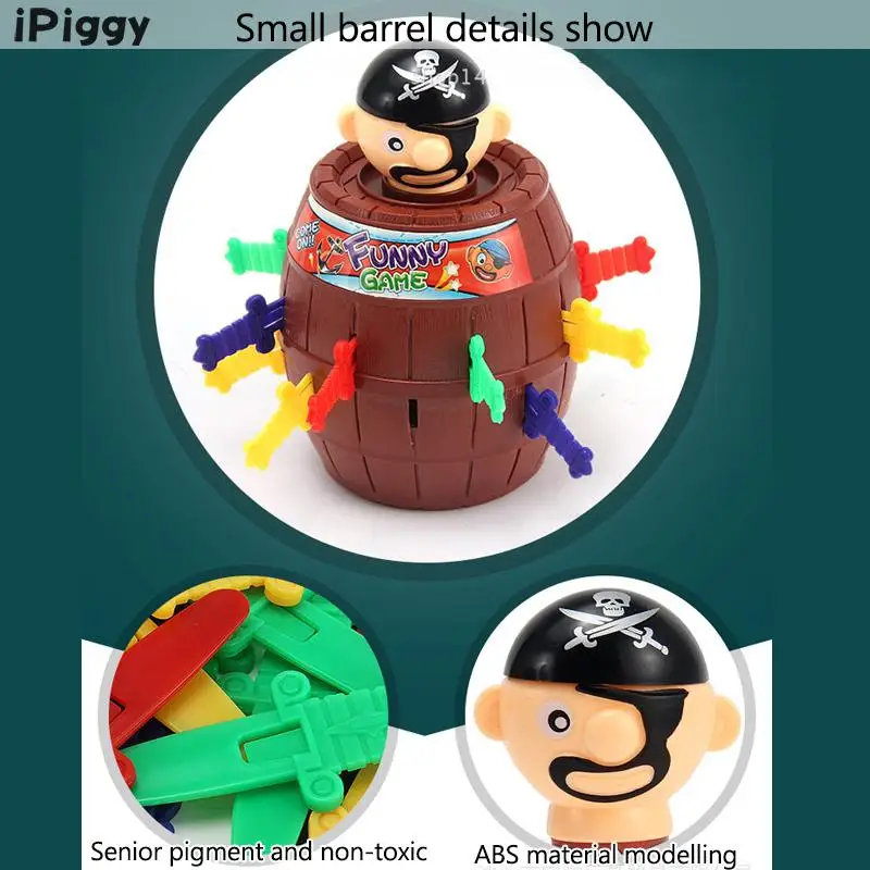 Ipiggy игрушки новинка Игрушечные лошадки дети Лаки Stab Pop Up шокер кляп для детей 3