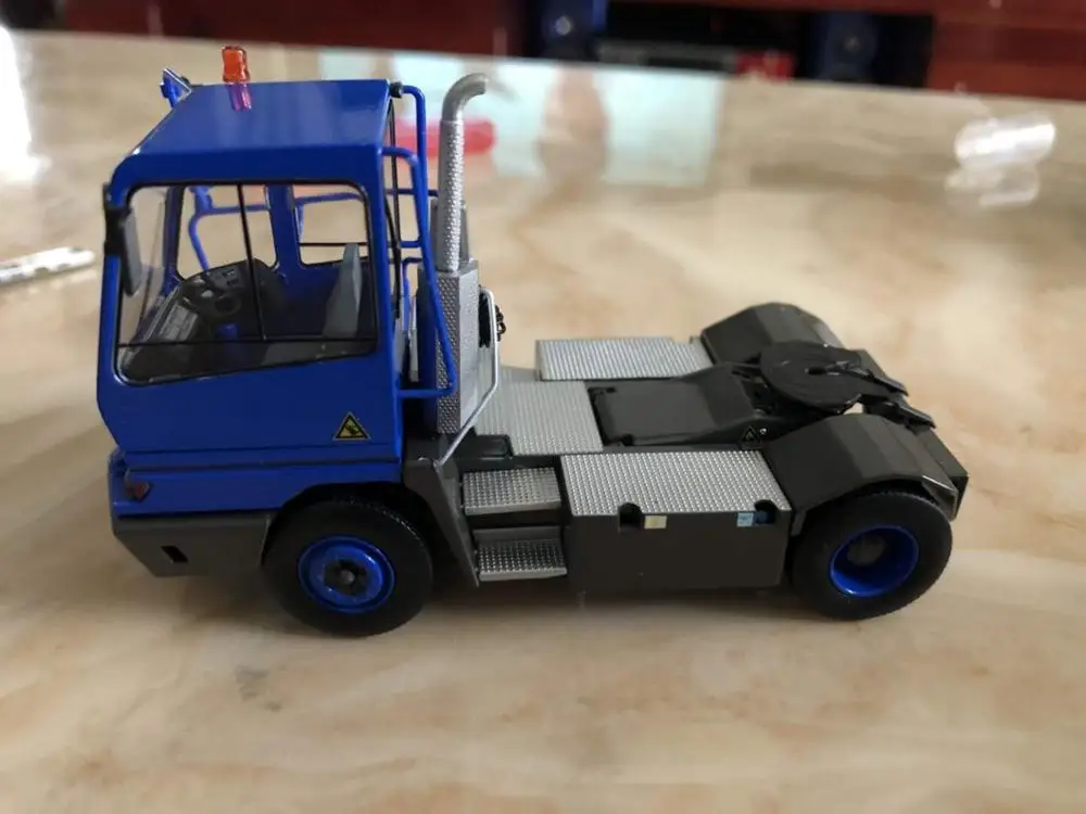 Редкий! Terberg спецтранспорт YT 182 синий Масштаб Модель 1/50 литья под давлением модель грузовика