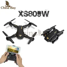 Rc Helicopter XS809W XS809HW Mini Foldable RC Selfie Drone with Wifi FPV 0.3MP Camera Altitude Hold & Headless Mode Quadcopter