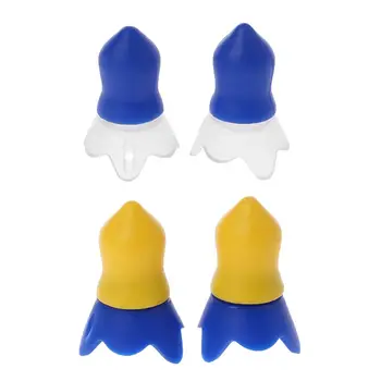 

1 Pair Silicone Flight Earplugs Noise Cancelling Reusable Ear Plugs For Airplanes Hearing Protection-U1JA