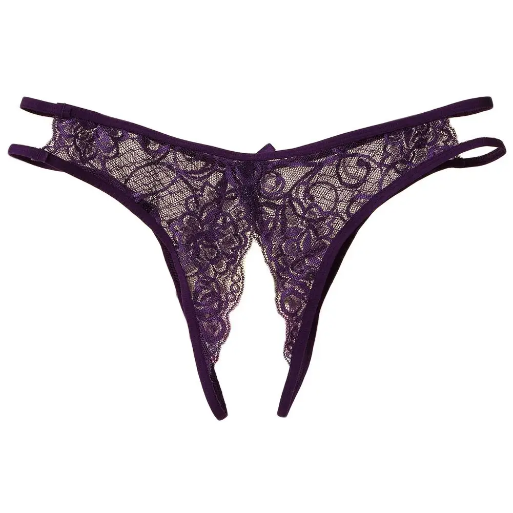 Women's Hot Erotic Crotchless Pantie-2