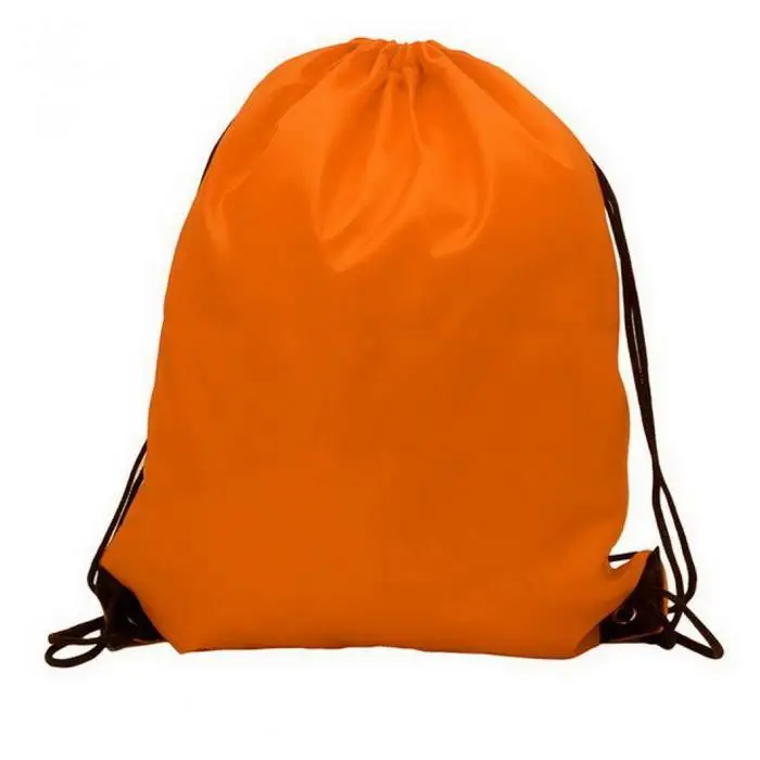 Портативные легкие водостойкие Спортивный рюкзак на шнурке casual Solid Travel, casual, Unisex