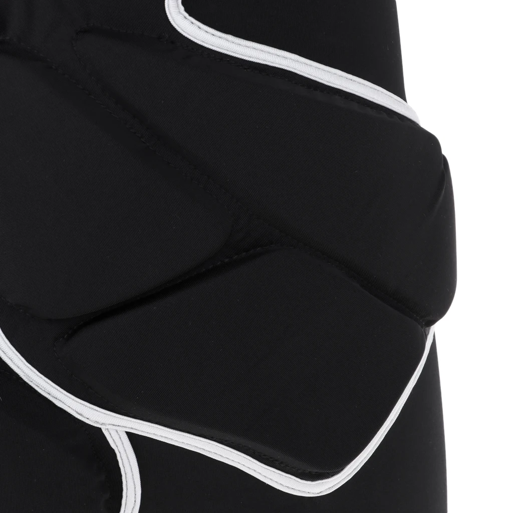 Ski Hip Butt Padded Short Pants Protective Gear Guard Impact Shorts for Skiing Skating Snowboard Black for Women Men