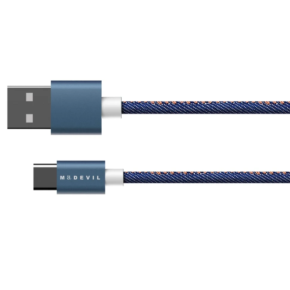 USB2.0 Cable Charging Cable Nylon Braided Andriod USB Charger Cable For Huawei P30 Mate 20 For Xiaomi For Blackberry - Цвет: Blue