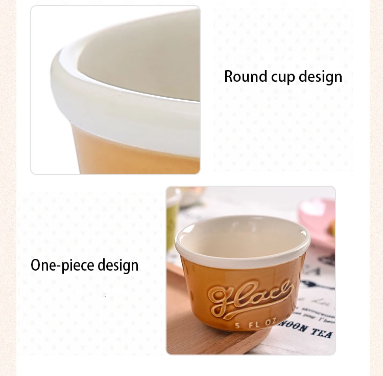 Японская посуда керамическая чаша для мороженого чашка для мороженого торт пудинг маленькая миска для десерта керамическая чаша для выпечки