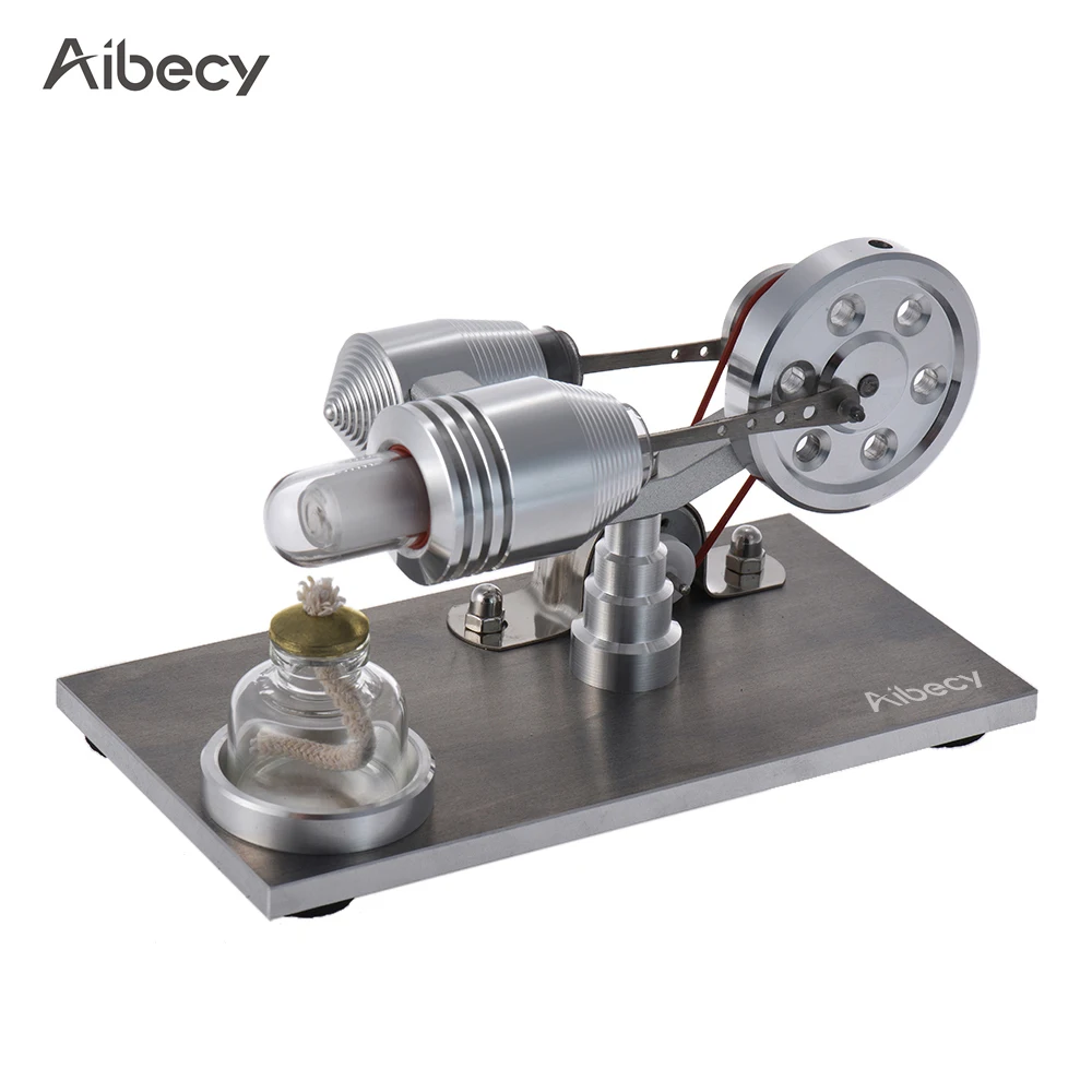 Мини двигатель Aibecy с горячим воздухом модель двигателя тепловой мощностью