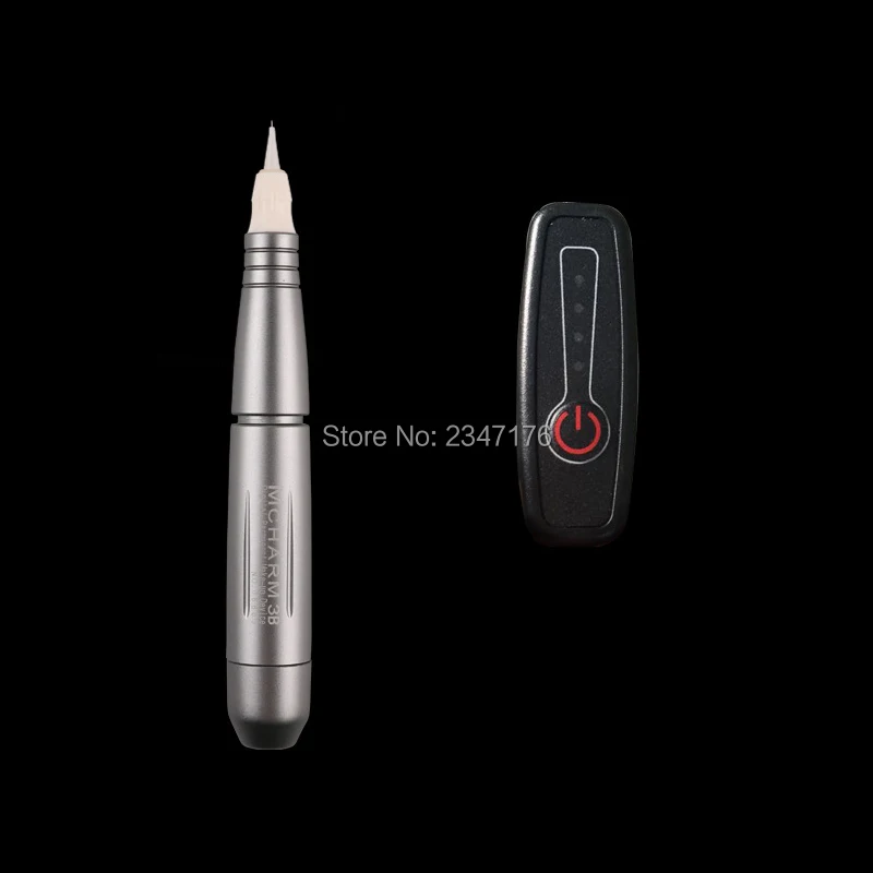 

1 Set Professional Electric permanent makeup machine device tattoo gun eyebrow tattoo machine pen handpiece free micro needles