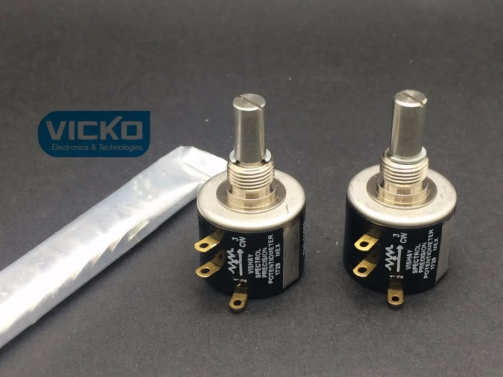 

[VK] ORIGINAL Vishay MOD534 spectrol UK 534-1-1 534 Precision multi-turn multiloop potentiometer 10 laps 1K 2K 5K 10K switch