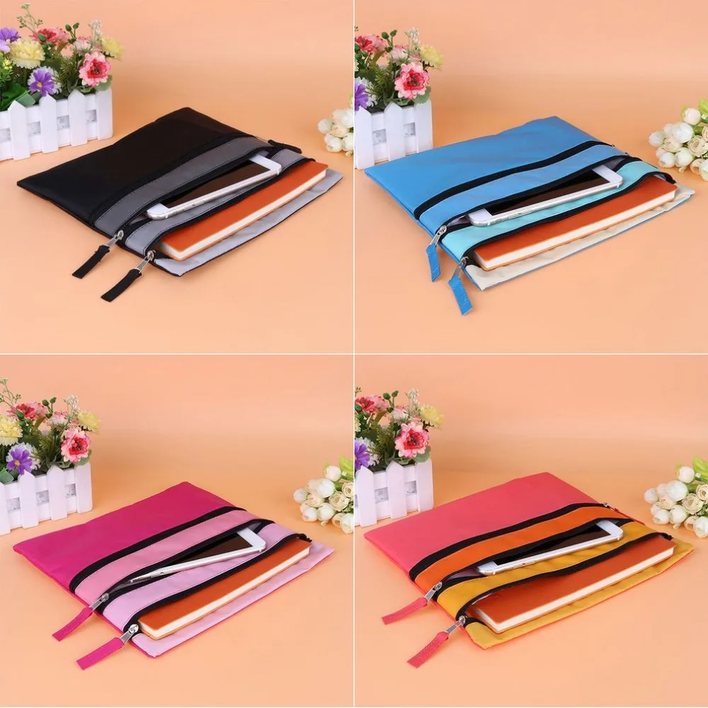 3 Layers Zippers Portable Waterproof Storage Bag For Home Travel