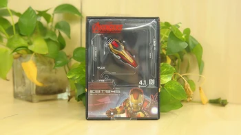 

New E-3LUE EBT945 The Avengers Iron Man NFC Bluetooth earphone stereo golden Wireless sport Driving headphone