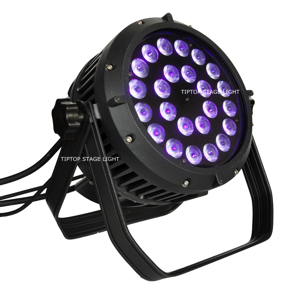  TIPTOP TP-P114 Waterproof 24 x 18W RGBWA UV 6IN1 Led Par Light DMX512/Auto/Sound/Master-slave Contr