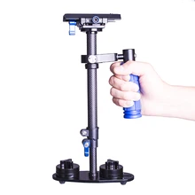 DSLR S40C 2kg weight bear carbon fiber handheld Camera stabilizer camcorder steadycam video mobile phone gopro DSLR steadicam