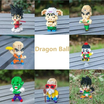 

Factory Dragon Ball Auction Figures DIY Building Toy Kakarotto Diamond Blocks Son Goku Amine Juguetes for Kids Toys Boy Gifts