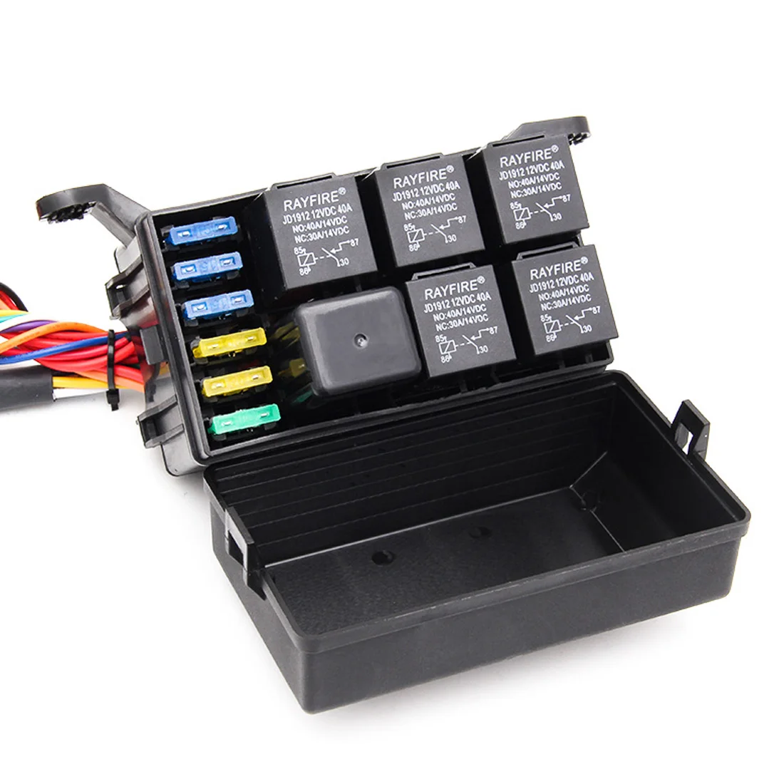 6 световой переключатель панель коробка для Jeep Wrangler JK JKU 2009-17 с цифровым вольтметр