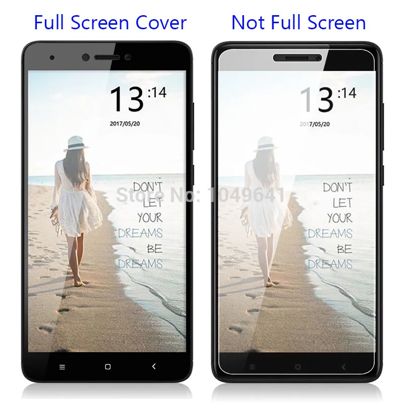 KXM1261_3_2D Full Screen Covered Explosion-proof Tempered Glass Film for Xiaomi Redmi Note 4X 5.5 inch 32GB