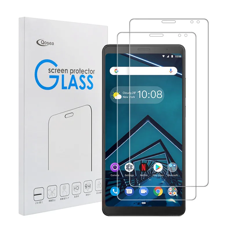 

(2 PACK) Phone Screen Protector For Levone Tab V7 Tempered Glass 9H Protective Glass Ultra-thin For Levone Tab V7 Premium Film