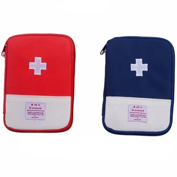 

Small Medical Box Storage Medicine Package Portable Medicine Bag Outdoor Travel First Aid kit Home Emergency Survival Pill Case