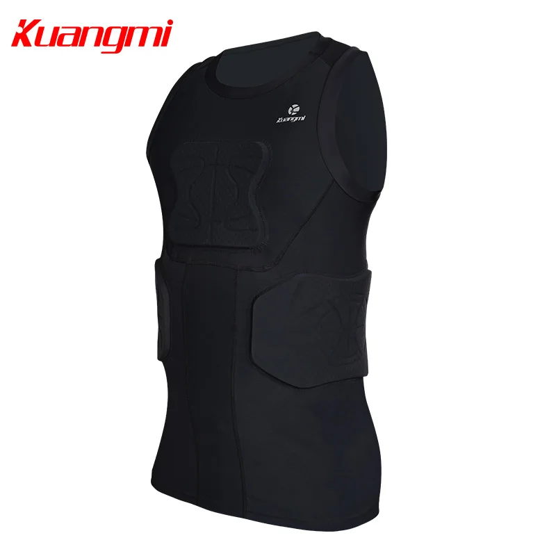 Kuangmi Men Gym Clothing Fitness Sportswear Compression Tights Suits Running Sport Tight Jogging T-shirt and Pants Set Clothes