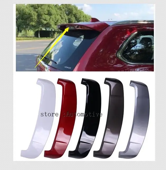 ABS Primer Rear Trunk Spoiler, Auto Lid Aero Wing Spoiler Fit For
