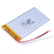 3-wire 3858110 3.7V 2500mAh Rechargeable Li-Polymer Battery For E-book Vedio power bank Tablet PC mobile dvd Speaker 4060110