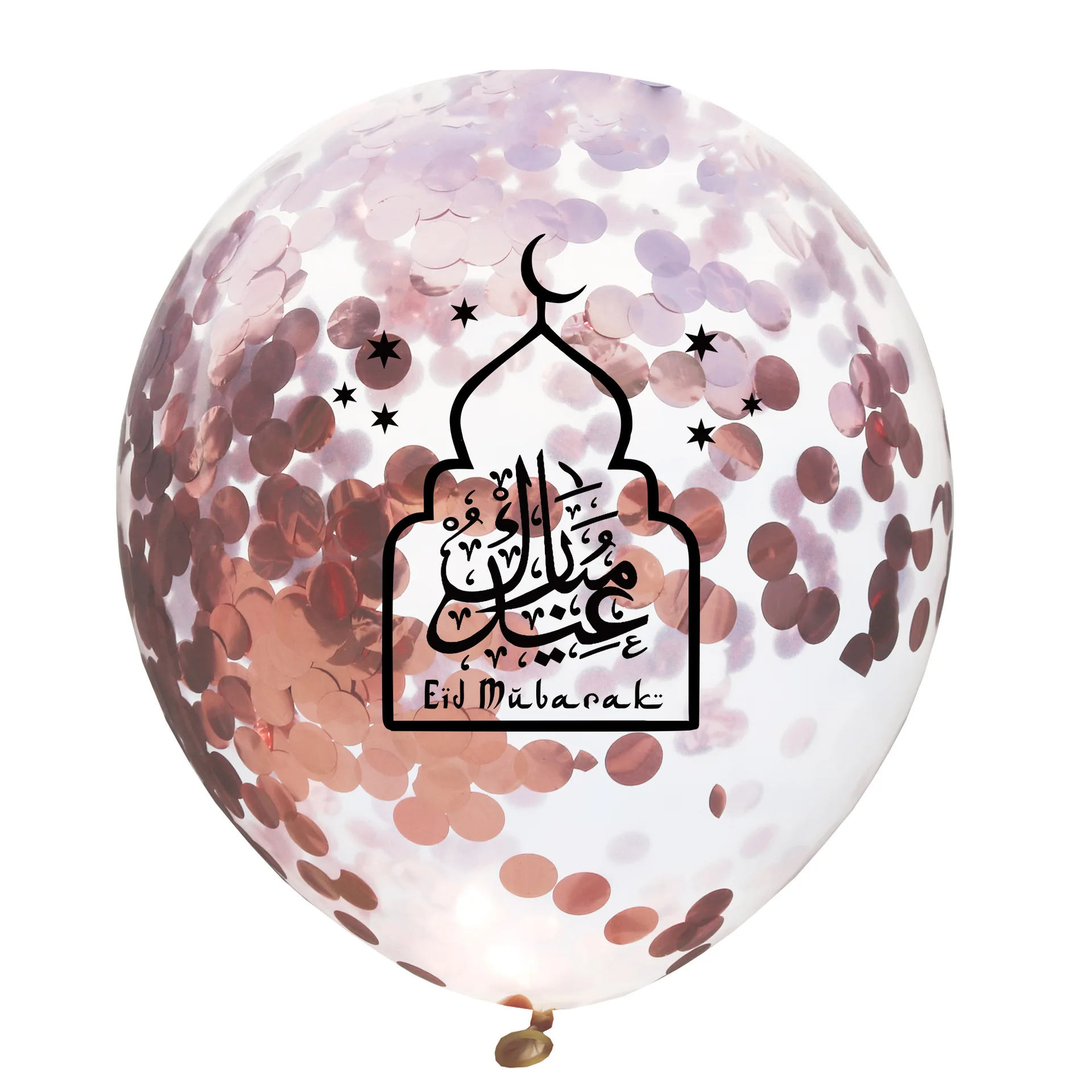10 шт. 12 дюймов Eid Mubarak Kareem воздушный шар &quotКонфетти&quot Рамадан и украшение для дома