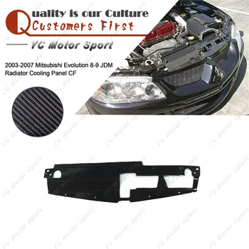 

Car Accessories Carbon Fiber Cooling Panel Fit For 2003-2007 Evolution EVO 8-9 8 9 JDM Radiator Cooling Panel
