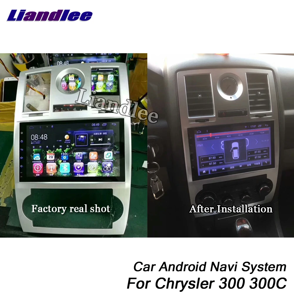 Best Liandlee Car Android System For Chrysler 300 300C 2004~2010 Radio Stereo Carplay BT TV GPS Wifi Navi MAP Navigation Multimedia 4