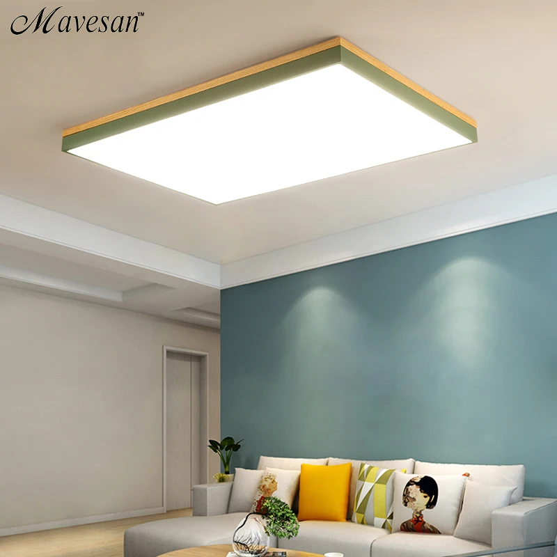 

2018 Led ceiling lights bedroom lamps modern with Color polarizer luminaria lamps child luminaire lampe deco 24W 36W 68W