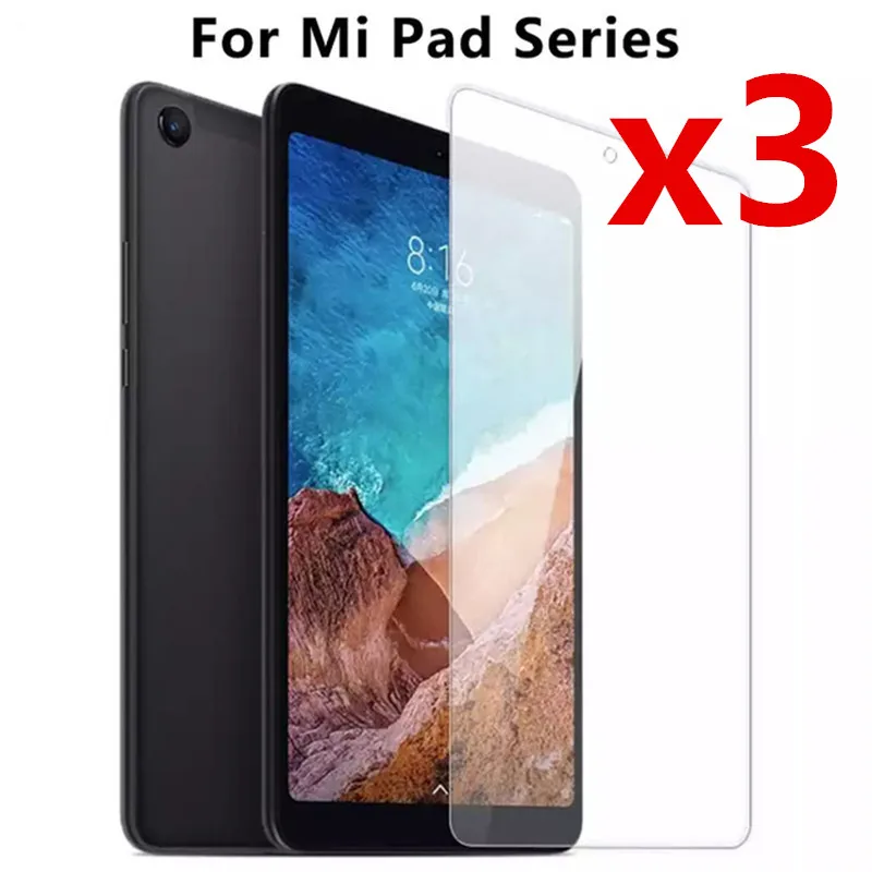 

(3 Pack)Clear Screen Protector film Shield For Xiaomi mi Pad 1 2 3 4 Plus Tablet Protective Film For Mipad Mipad4 TPE Soft Film